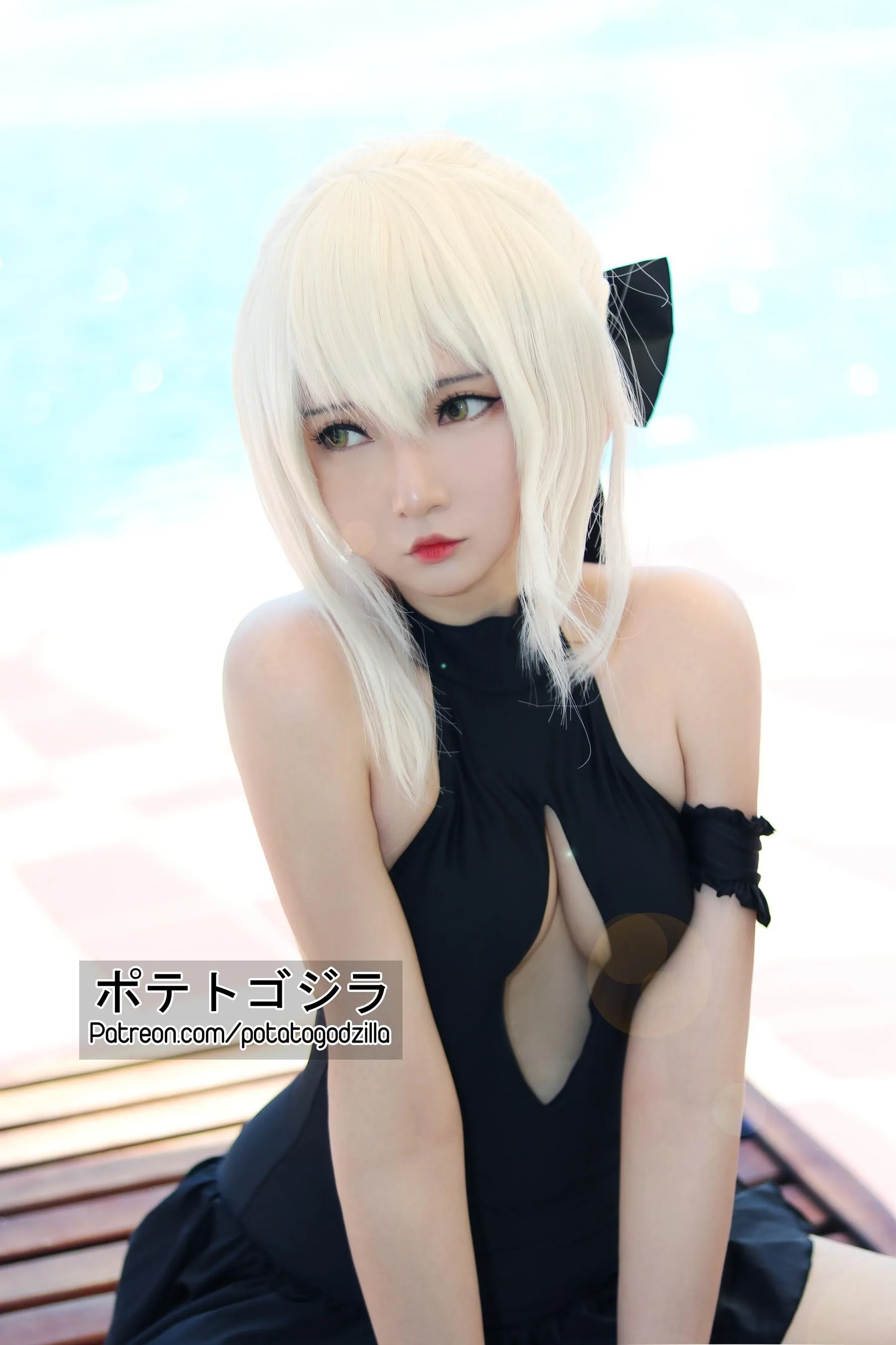 Potato Godzilla – NO.79 Saber Alter Swimsuit [19P]插图1